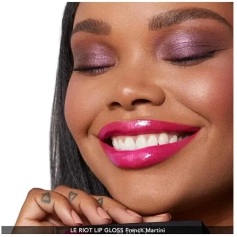HAUS LABS by Lady‎ Gaga LE RIOT LIP GLOSS Ultra Shine FRENCH MARTINI